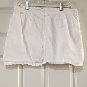 jordache Shorts - White Jordache Jean Skort jordache Shorts - White Jordache Jean Skort